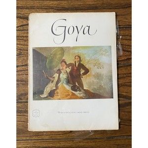 Abrams Art Book Goya 1954